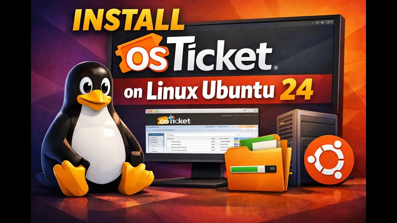 Install osTicket on Linux Ubuntu 24.04_MySQL_PHP_8.3_Apache2_Step_By_Step!