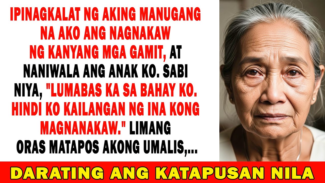 Ipinasa Ng Manugang Ko Na Ako Ang Nagnakaw, Naniwala Ang Anak Ko At Sabi "Lumabas Ka, Magnanakaw!"