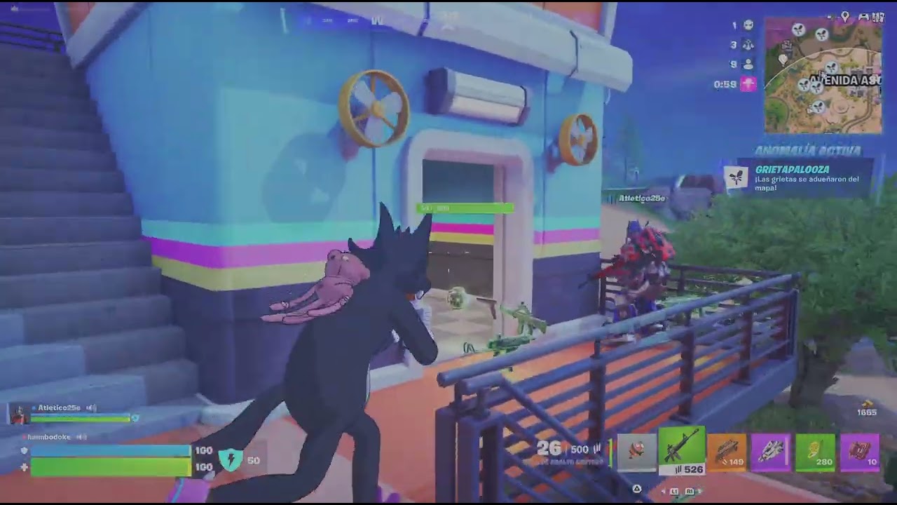 Me aventé del barranco/Fortnite