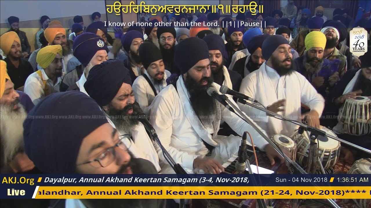 011 Dayalpur 3Nov2018 SatEve RSK Bhai Manjeet Singh Jee Dayalpur