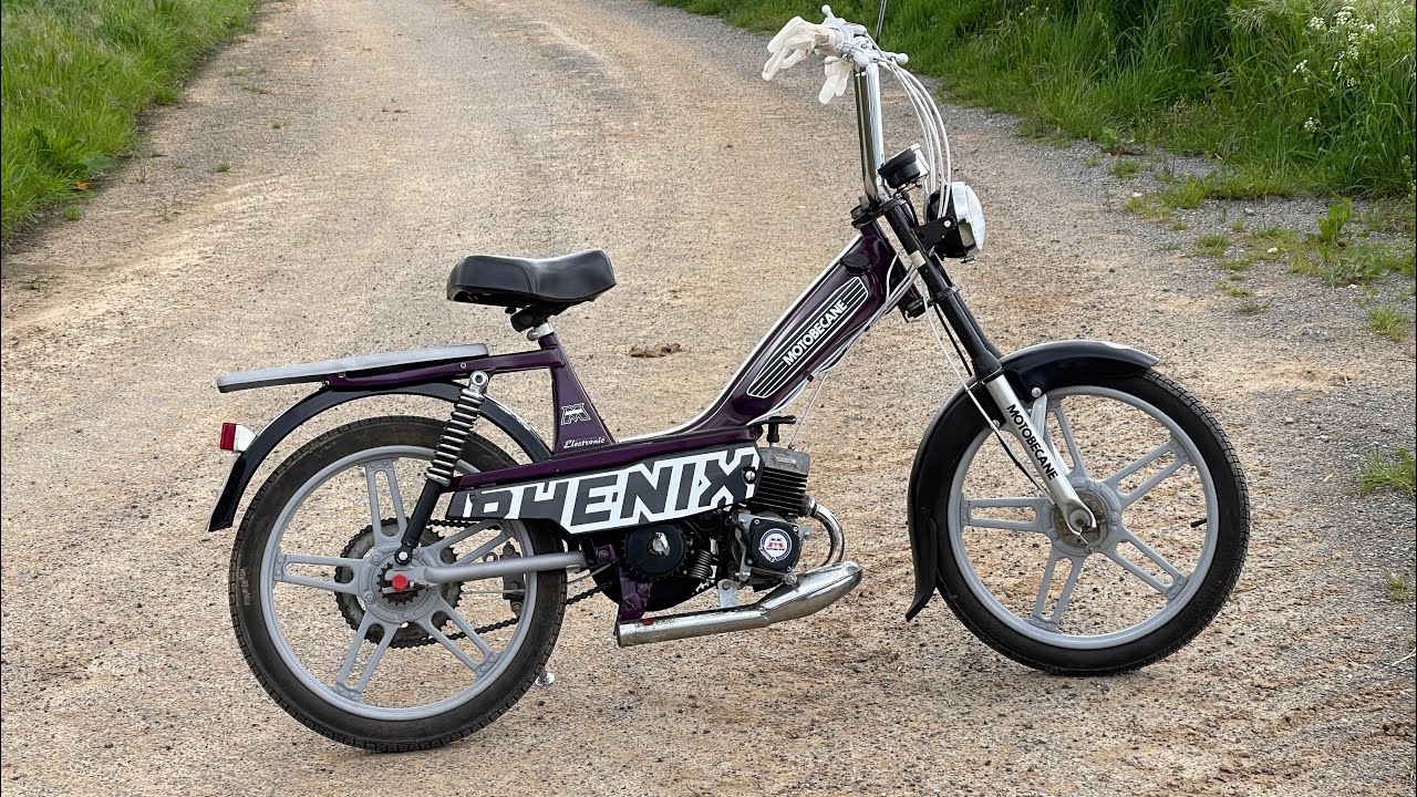 Présentation Mbk, Phœnix, renaît de ses cendres #mobylette #mbk 51 #custom￼