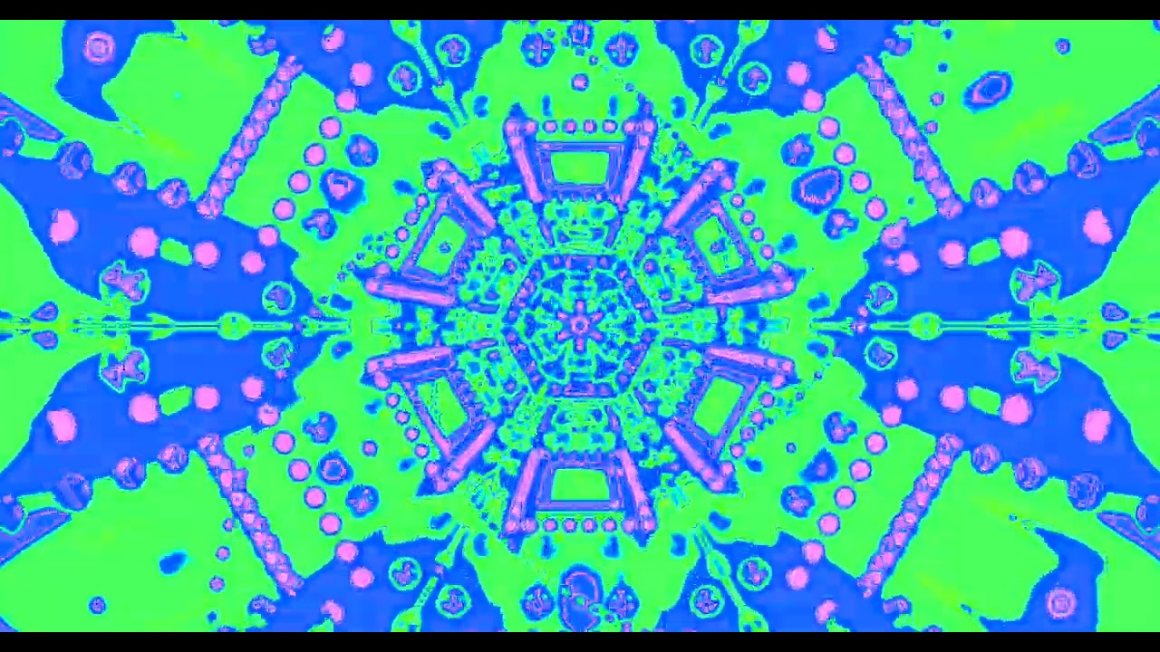 10 hours 4K UHD 60fps Neon Tunnel Screensaver Windows 11 PC - VJ Loop Visual Background