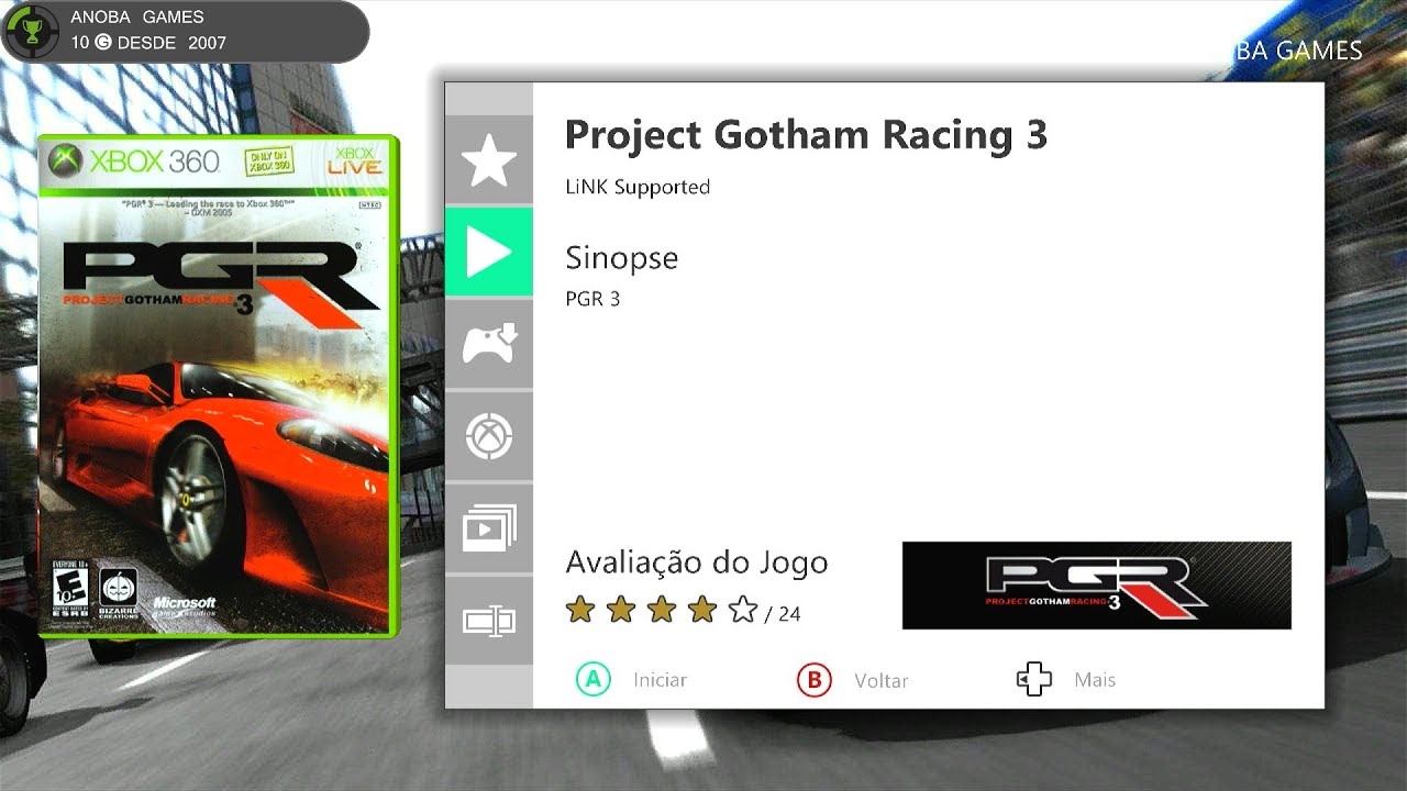 Project Gotham Racing 3 (Xbox 360)