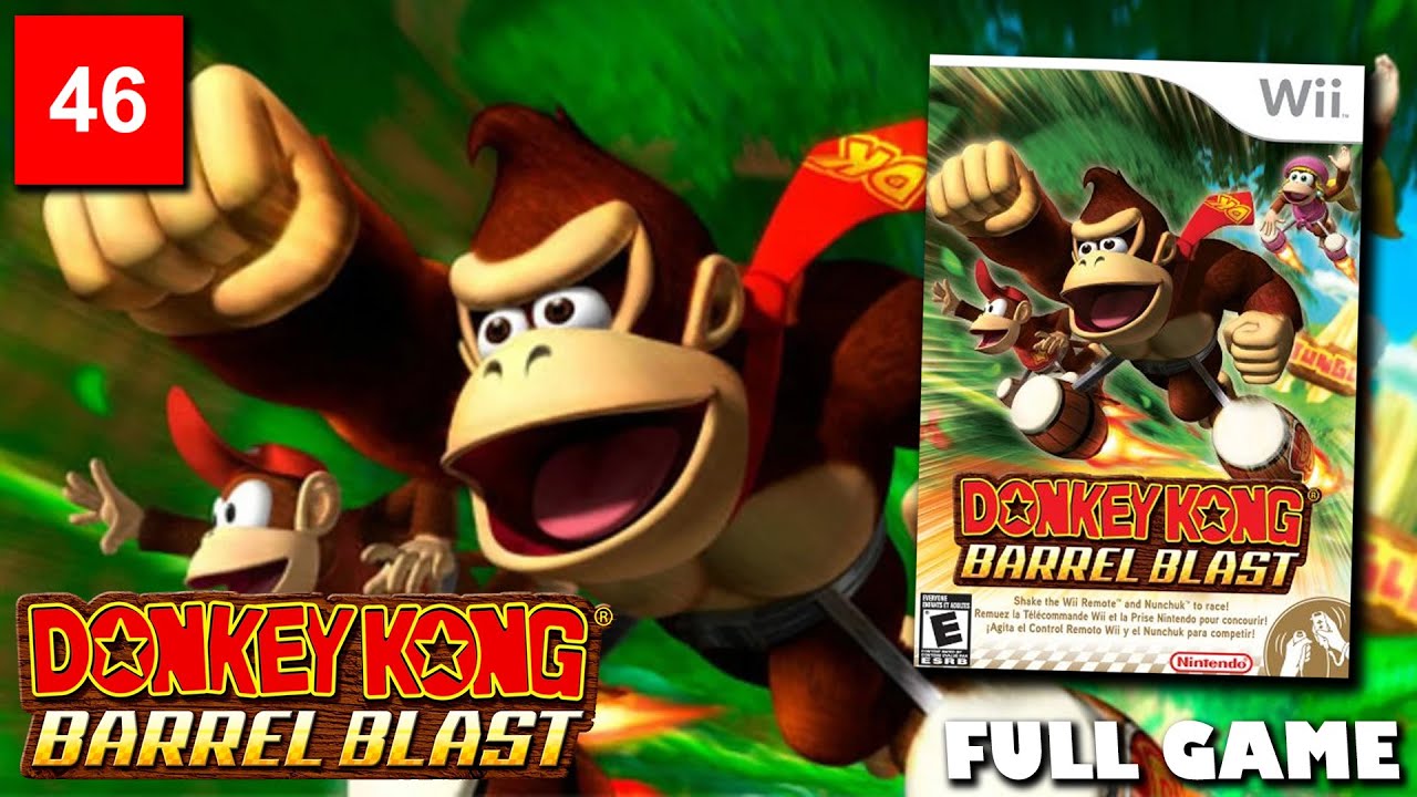 Donkey Kong: Barrel Blast | Wii Longplay, Full Game, No Commentary