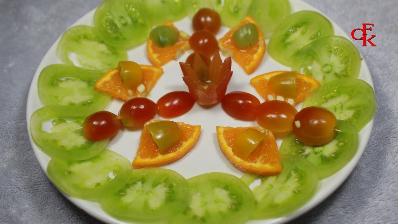 DIY Fruit Art | Food decoration  Fruit & Vegetable Carving Lessons | By Chansok Fruit Art