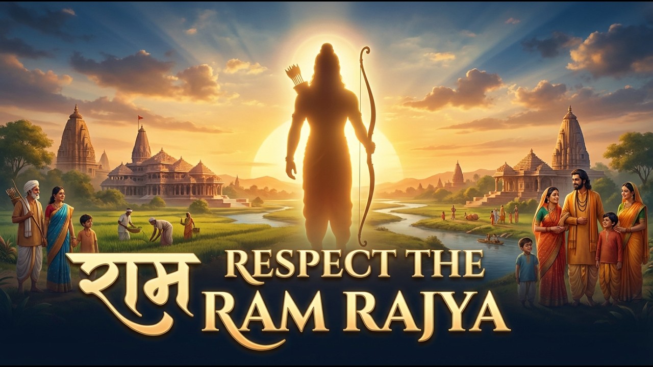 Respect the Ram Rajya 🚩👑 Dharma & Power Vibes 🔥 Sanatan Music Community || Bhakti Song