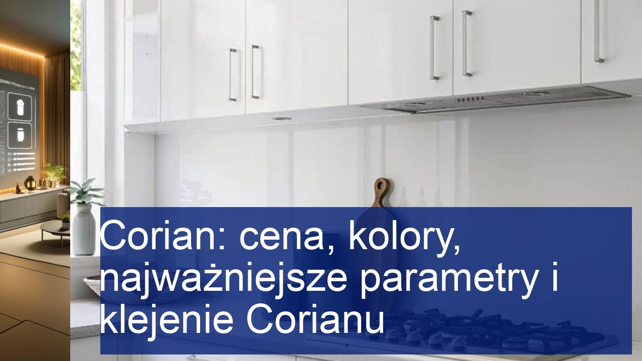 Corian: cena, kolory, najważniejsze parametry i klejenie Corianu
