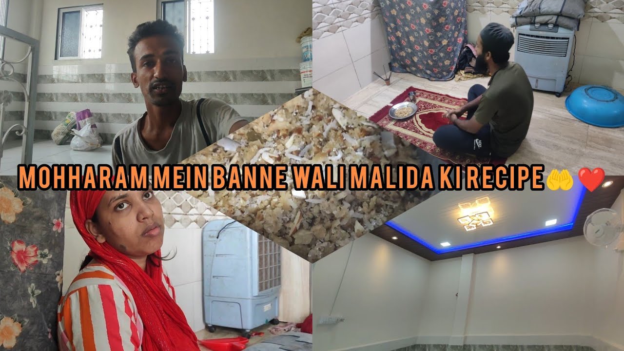 Mohharam Mein banne wali malida ki recipe🤲❤ mobile ne kiya donon ko bahut Pareshan🤔😩