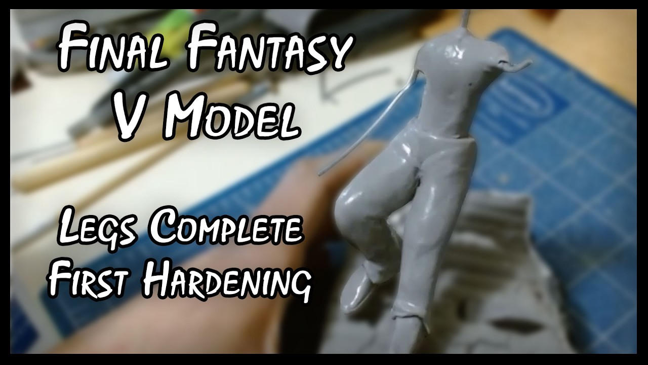 Final Fantasy V Model Part 36 - Tangible progress on the Sculpt: First Hardening Achieved
