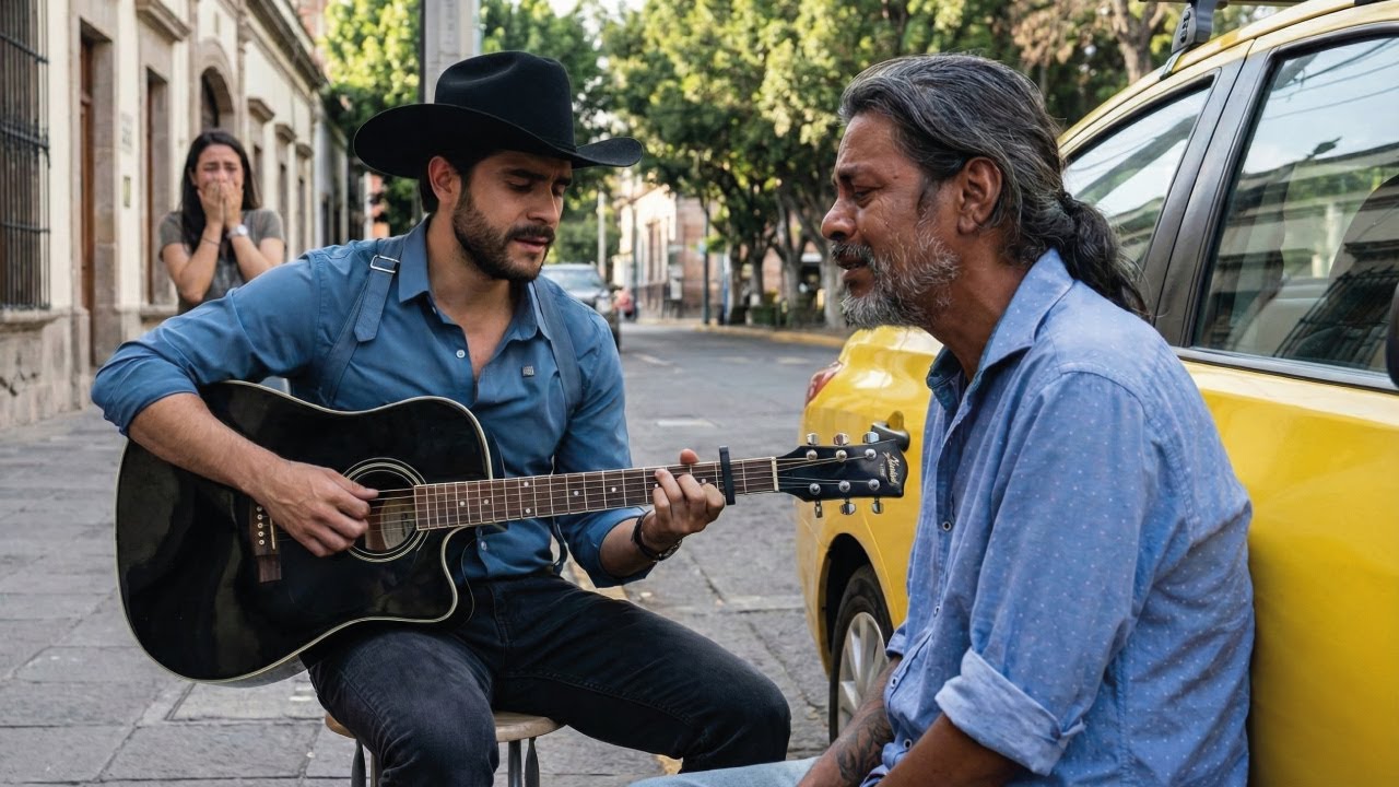 Taxista se rompe en llanto al escuchar el corrido que le regalo su hijo ilegítimo