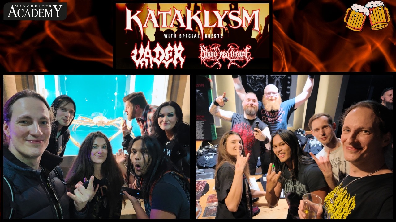 KATAKLYSM, VADER, BLOOD RED THRONE - @ Manchester Club Academy