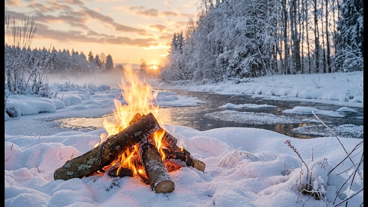 🌿 Warm Fireplace Ambience 24/7 | Sleep, Relax, Study