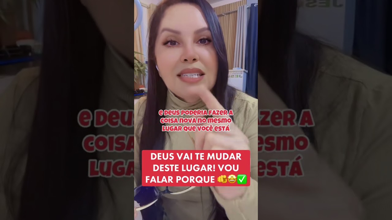 DEUS VAI TE MUDAR DESTE LUGAR 🤩 ✅️ 