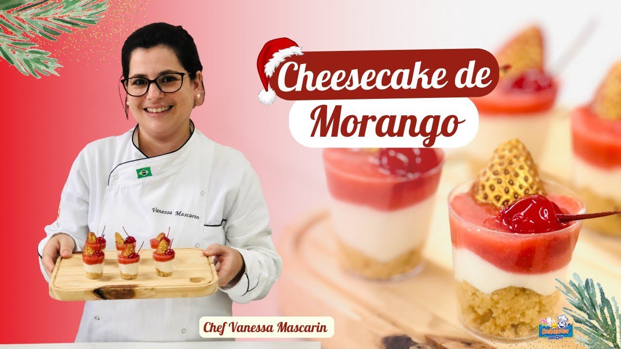 Faça esta Receita de Cheesecake de Morango e Conquiste o Mercado