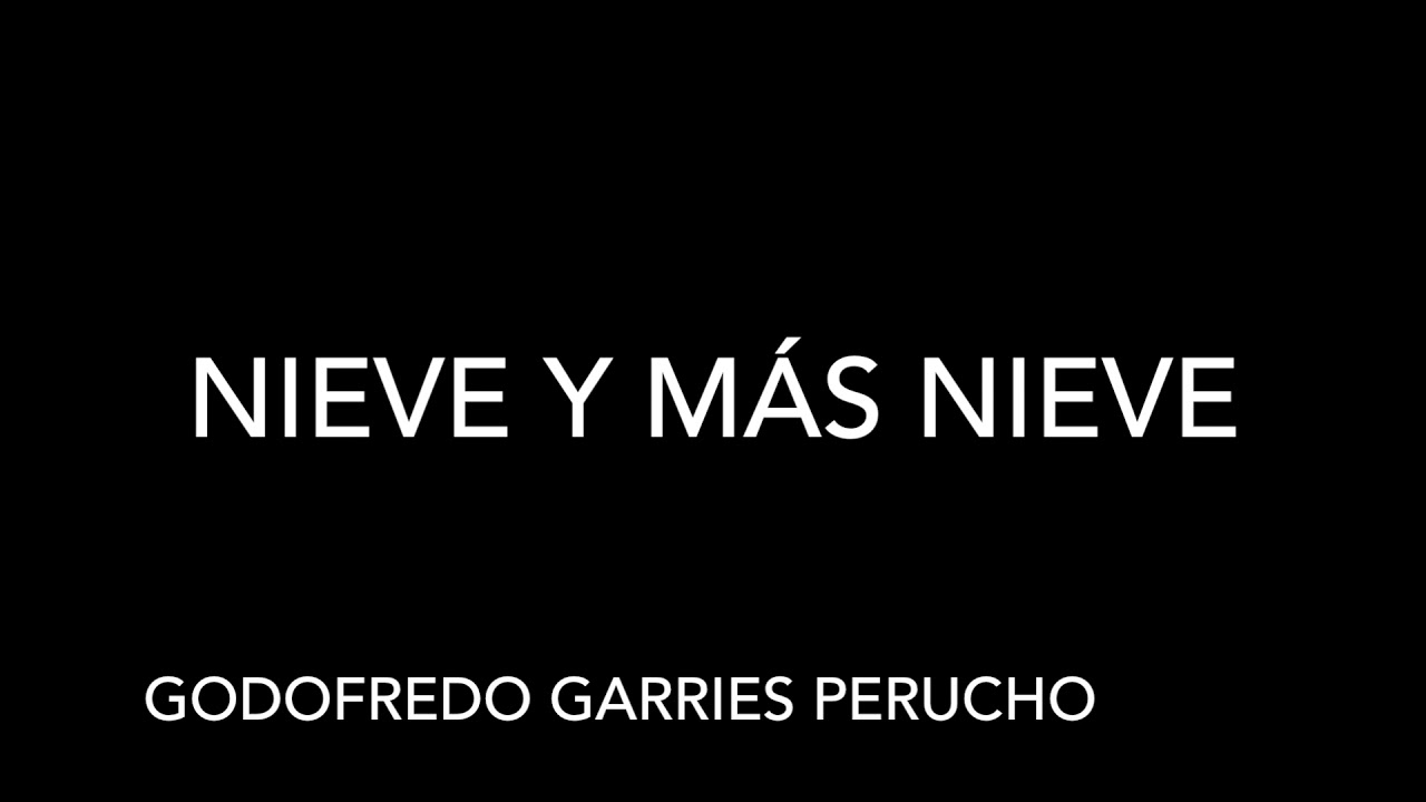 Nieve y más nieve | Pasodoble | Godofredo Garrigues Perucho