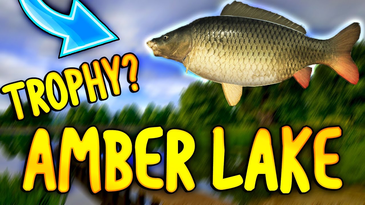 AMBER LAKE - PECANJE SARANA - ZA MALO TROPHY! | Russian Fishing 4