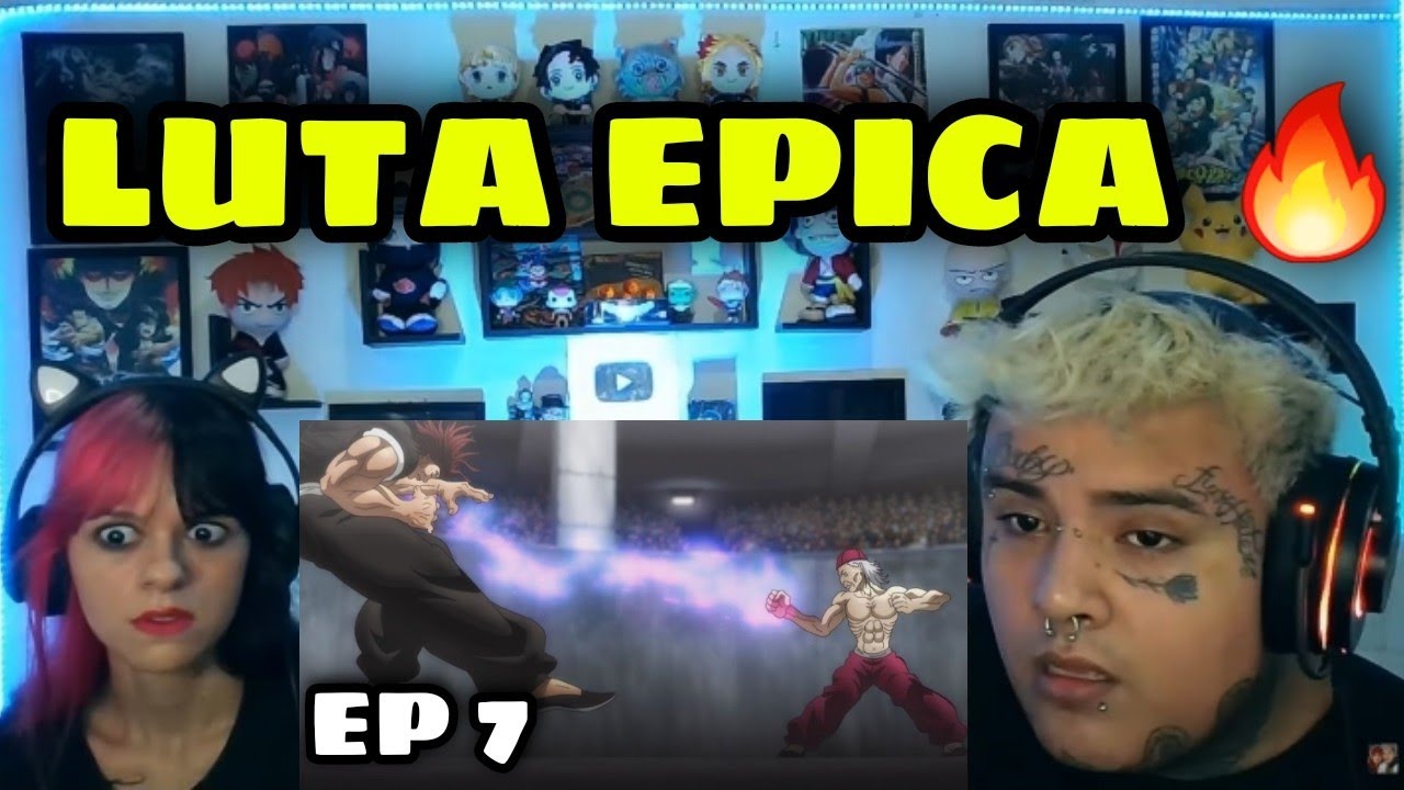 (YUJIRO VS KAKU KAIOH) RAITAI TOURNAMENT - EPISODE 7 (BAKI)