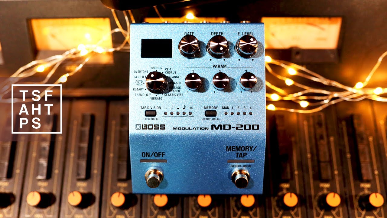 Модуляция Boss MD-200 — первый взгляд