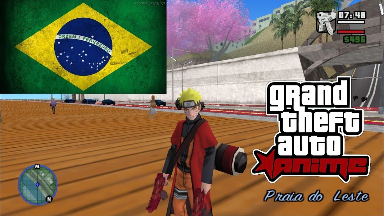 GTA SA: Anime Legend Mod - Tradu&ccedil;&atilde;o Portugu&ecirc;s (PT-BR) - PS2
