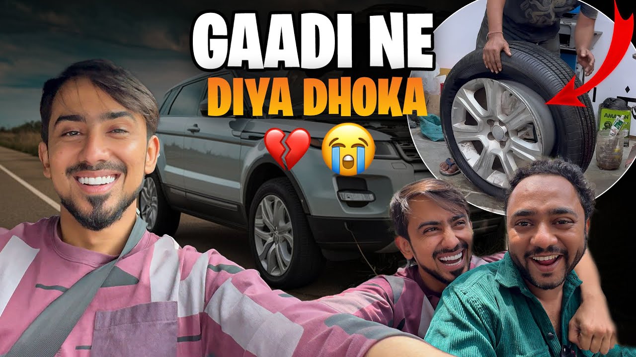 Meri gaadi ne di bada sadma😫| Adnaan07