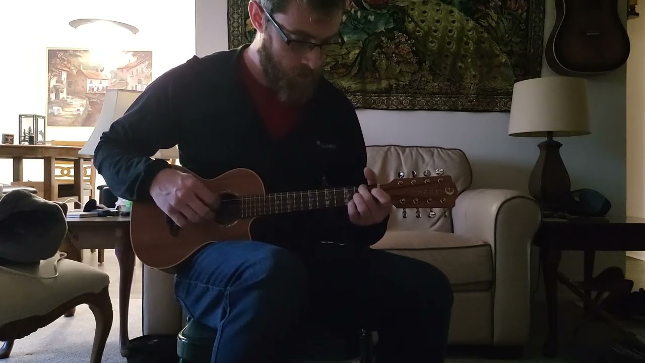 Luna High Tide 8 string ukulele. Love this sound! original composition by Gregory Tapner