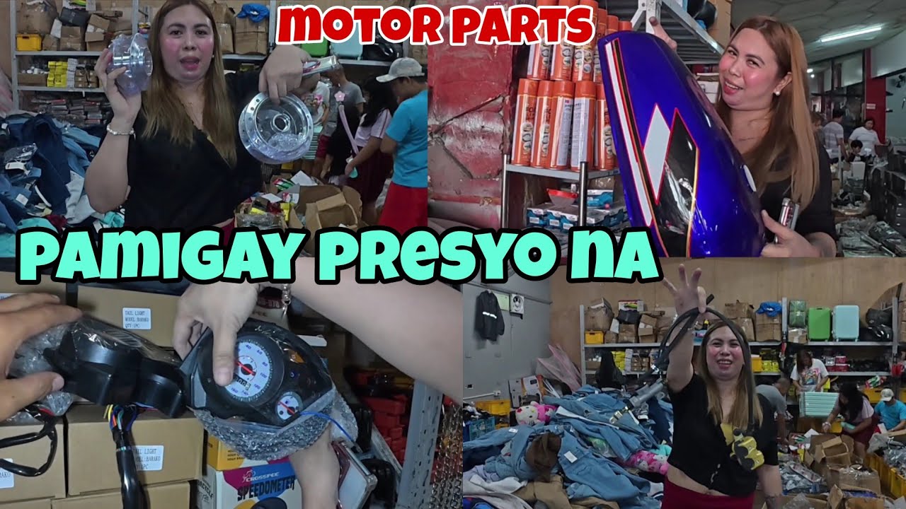 Bilihan ng murang pyesa ng motor | pamigay presyo subrang mura bodega ni boss smn