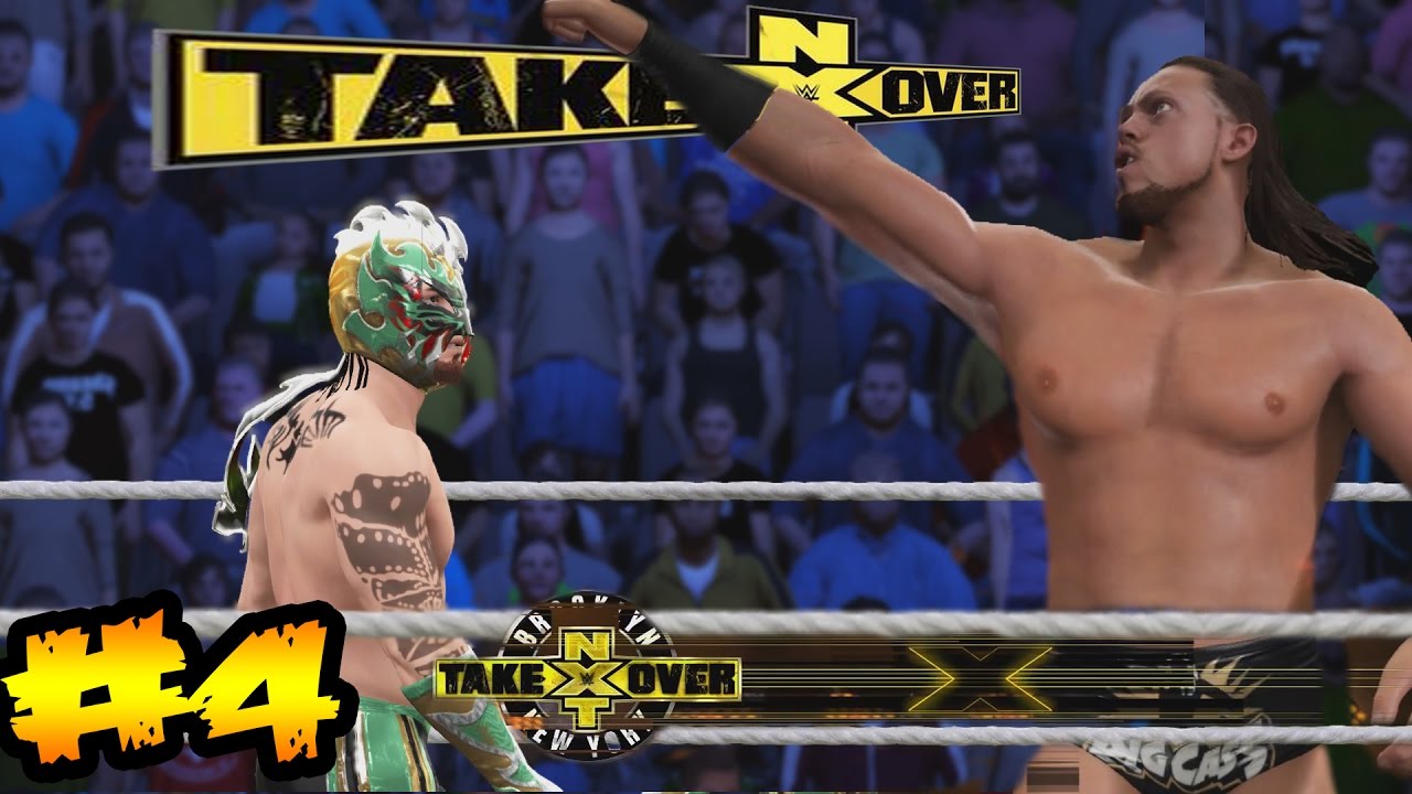 W2K17 - EN EL PPV NXT TAKE OVER - EL GIGANTE DE BIG CASS VS NACHO LIBRE