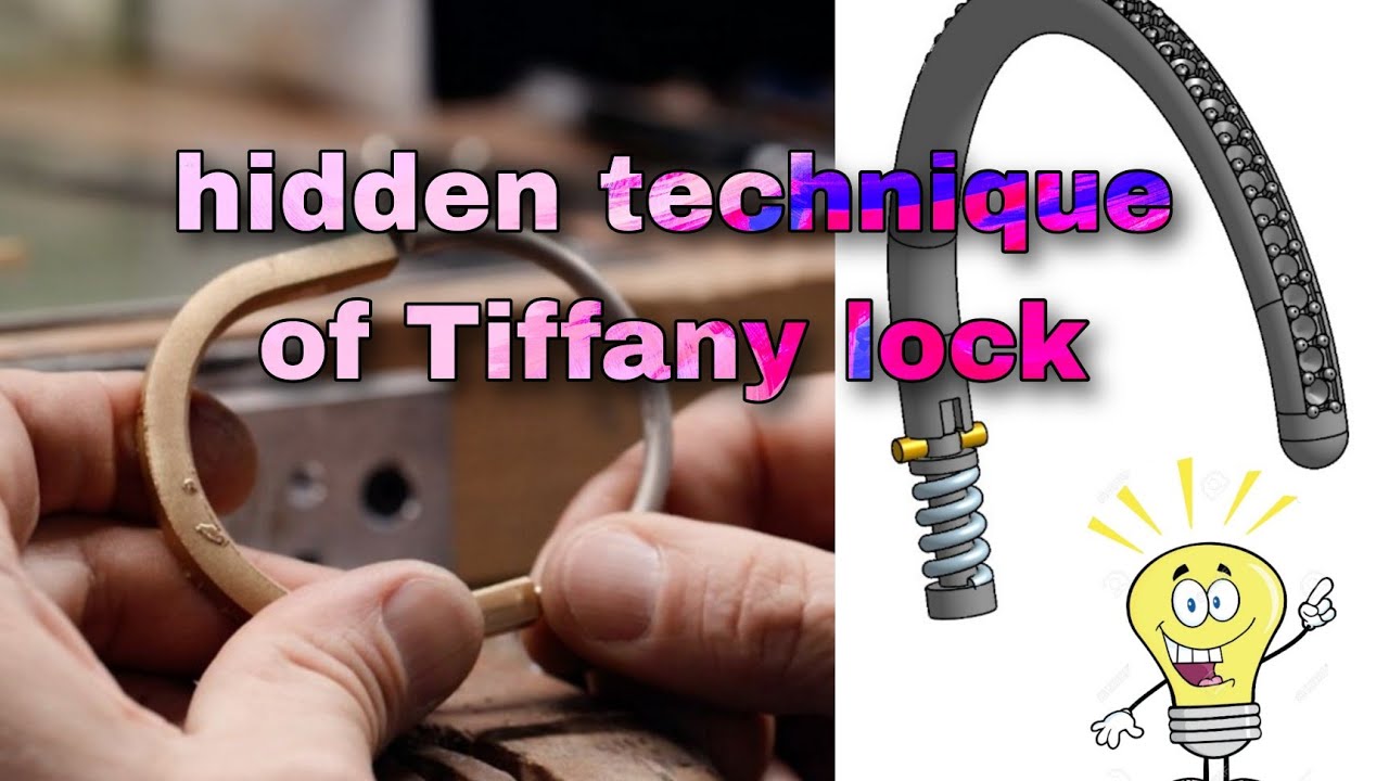 bracelet spring lock explanation tutorial for jewellery making Tiffany bracelet spring lock tutorial