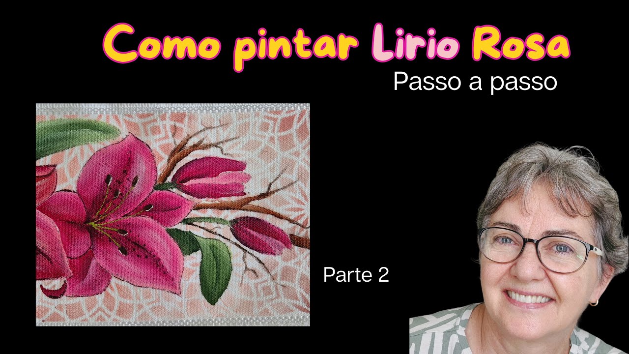 Lirio - Quando a flor ganha vida no tecido
