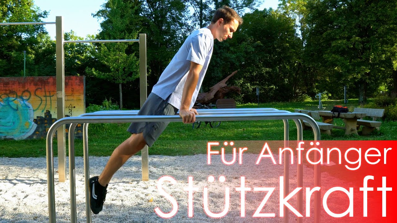 Stützkrafttraining am Barren für Anfänger - Schulterkrafttraining für Anfänger