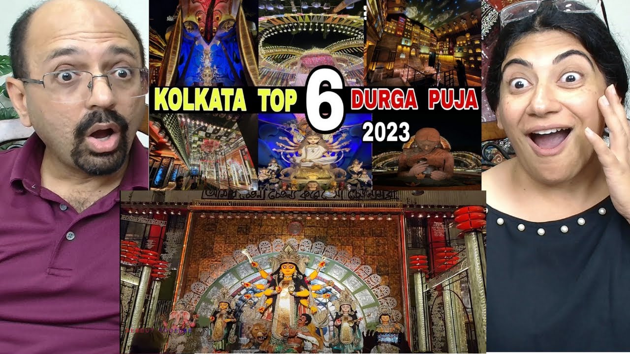 Kolkata Top 6 Best Durga Puja Pandal || 2023 || Must Watch ✨|