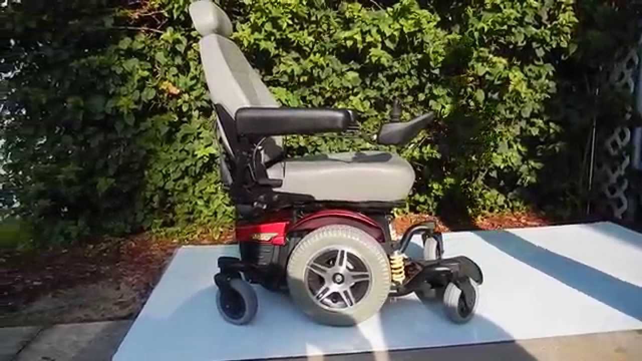 Jazzy 614 HD Red 450lb Weight Capacity