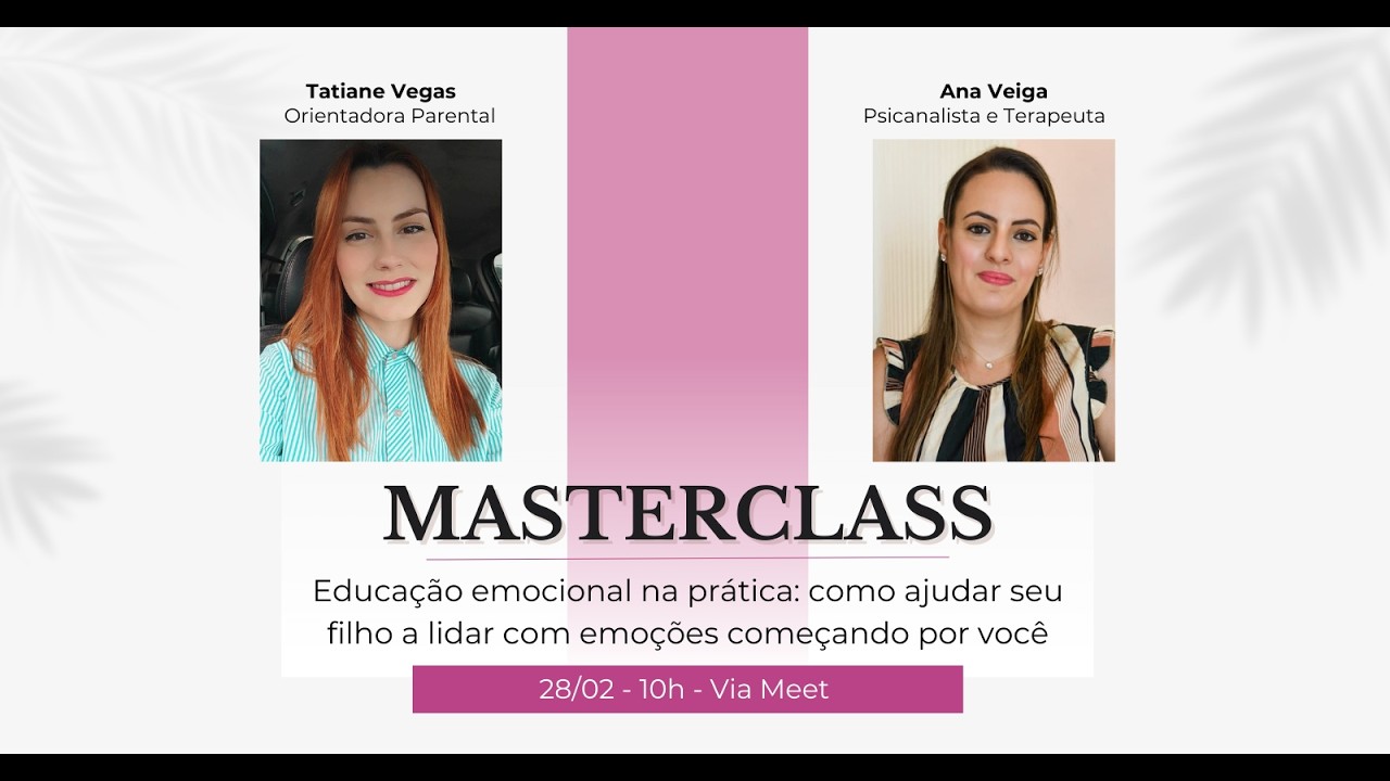 Masterclass Educação Emocional na Prática