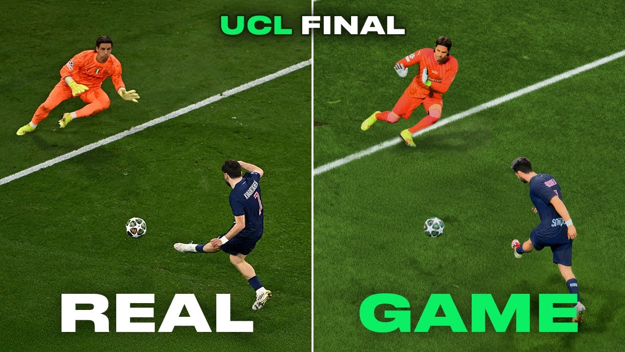PSG 5-0 Inter Milan UCL Final (EAFC 25 Recreation)