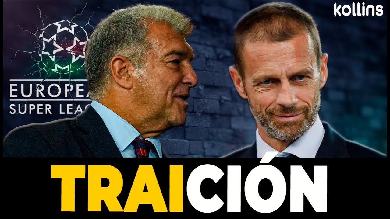 ✅ LAPORTA, UEFA Y SUPERLIGA | LAS CLAVES DEL ANUNCIO DEL FC BARCELONA🤔