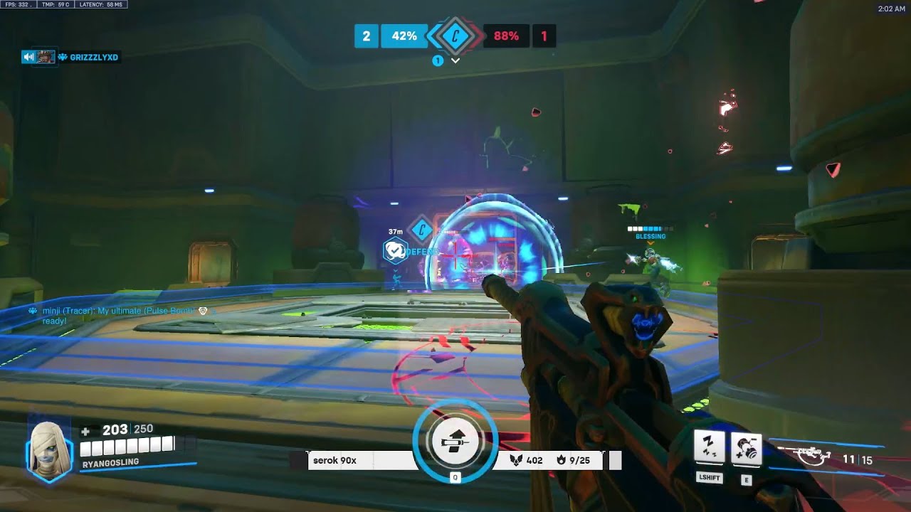 #1 Gale Ana Overwatch 2 Top 500 Season 12 Gameplay