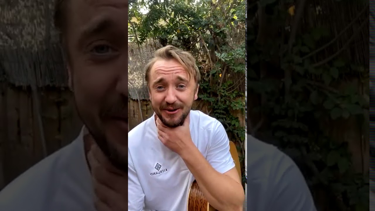Tom Felton live on Instagram, December 13, 2020