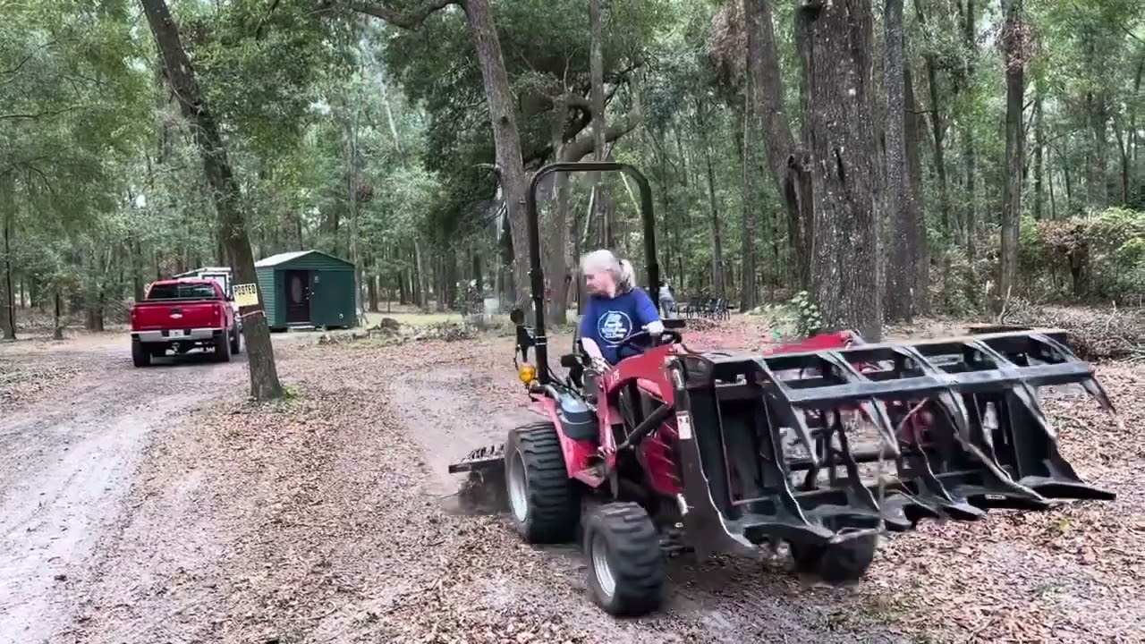 Amazon pine straw rake and the mighty RK24