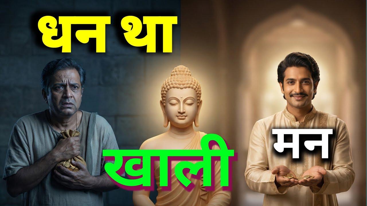 धन था फिर भी दरिद्र | लोभ और दान की 3 गहन बौद्ध कथाएँ  Buddha Ki Aatma