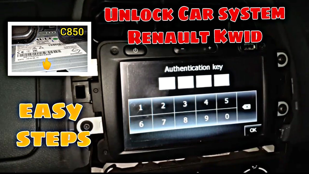 How To Unlock Kwid Car Music System | Get Kwid System Code | Renault Kwid Display Code