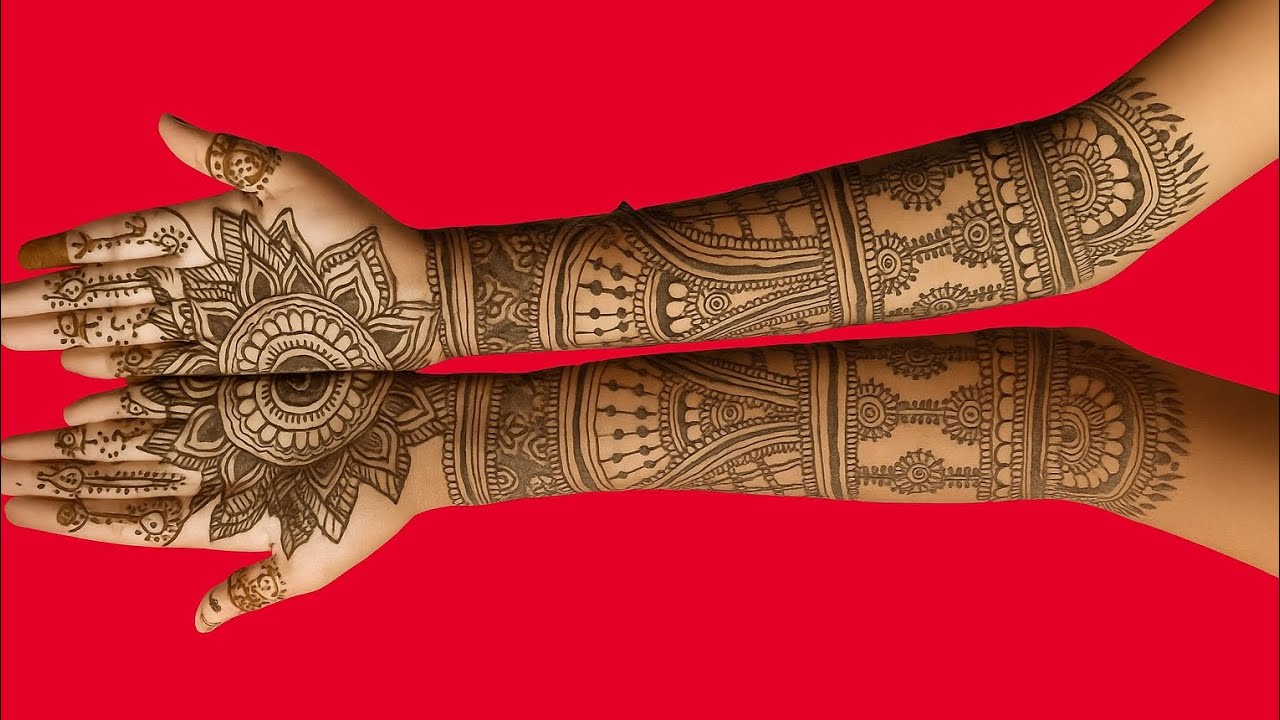 Bridal mehndi design 
