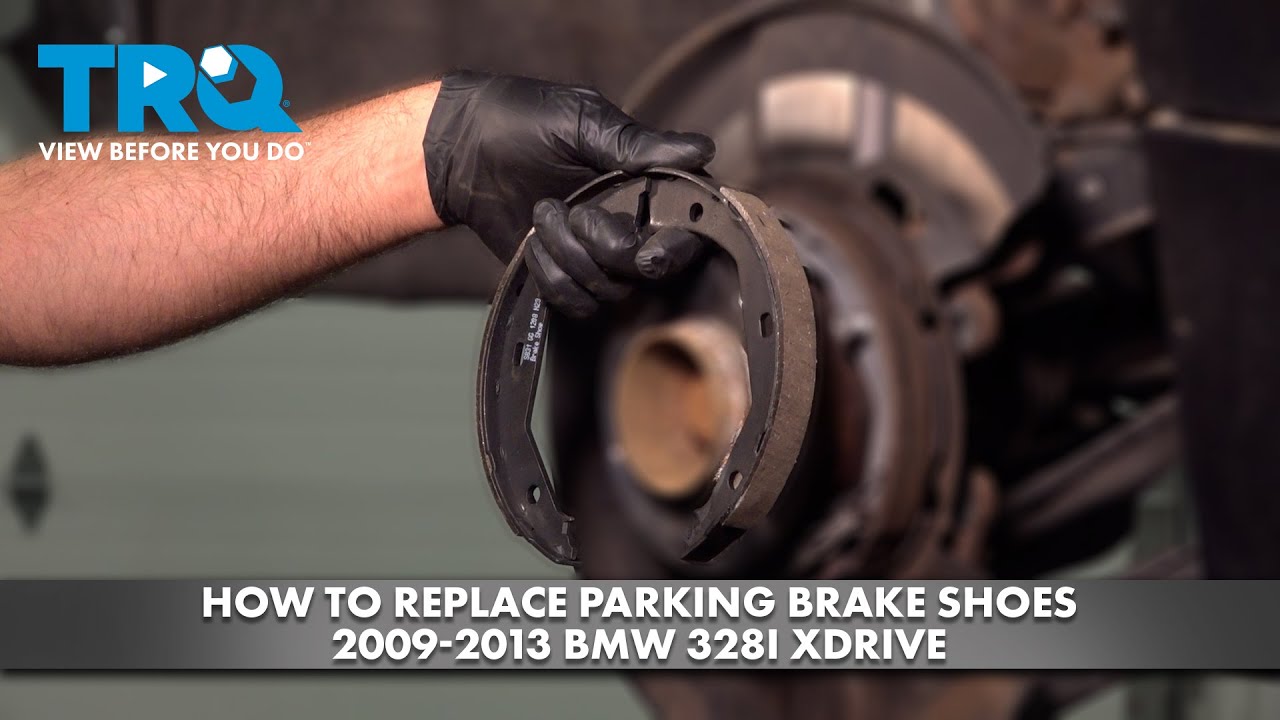 How to Replace Parking Brake Shoes 2009-2013 BMW 328i xDrive