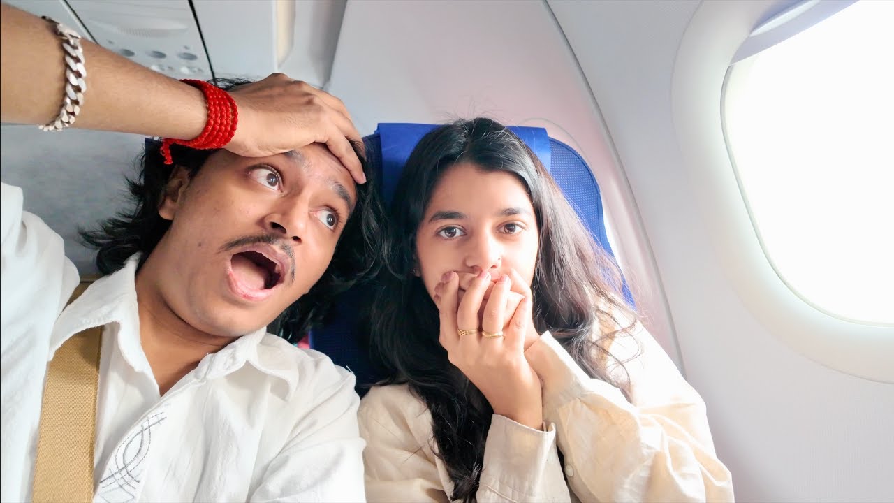 Abhi Tak Ki Sabse Scary Flight 😱 BHAYANKAR TURBULANCE - Rishav Vlogs