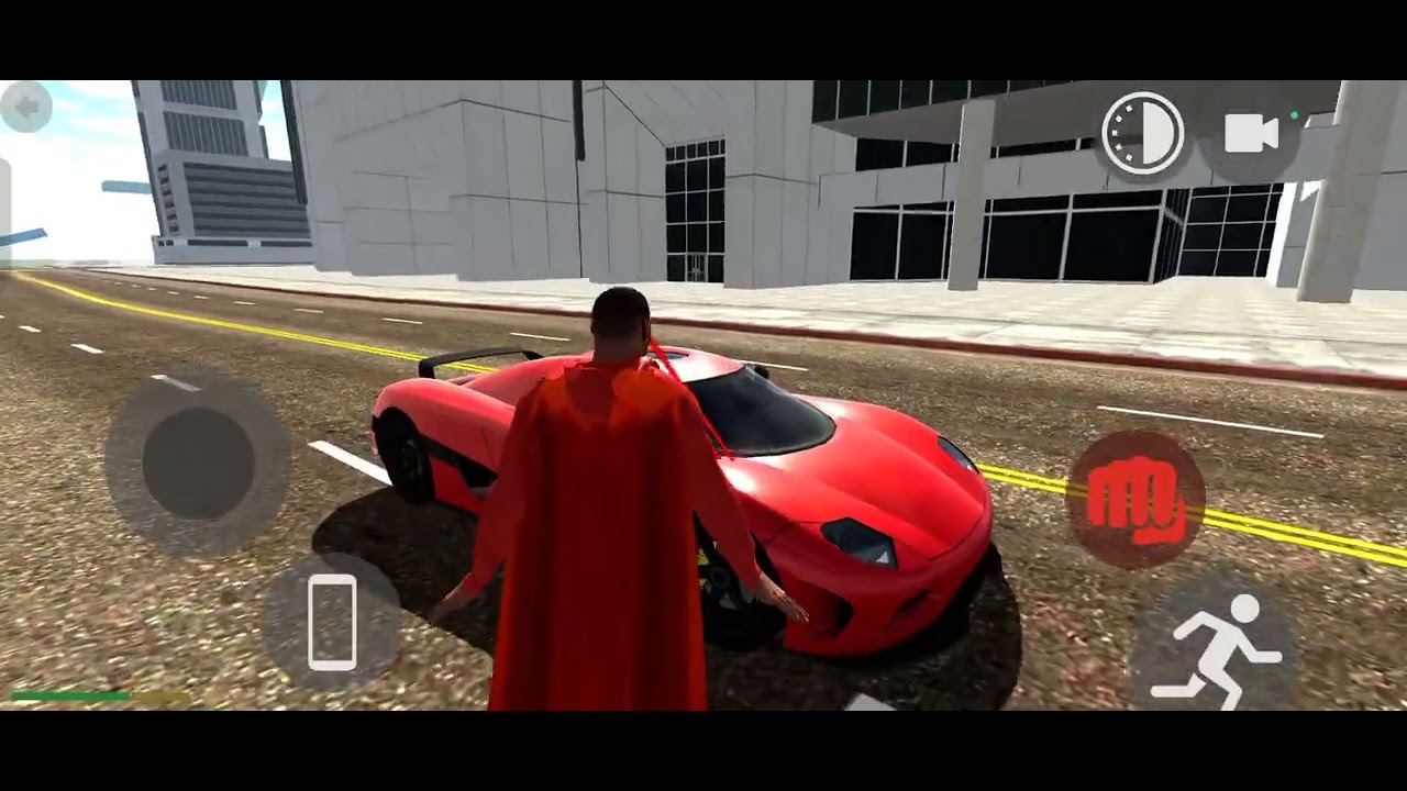 Superman in Indian bike driving 3d #indianbikedriving3d #superman 