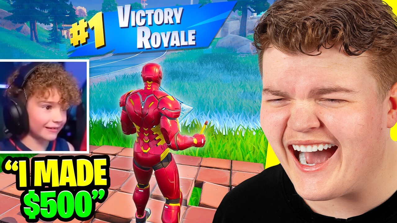 Reacting To Fortnite Players Making Their FIRST EARNINGS!