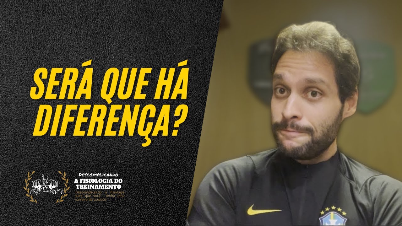 SERÁ QUE EXISTE ALGUMA DIFERENÇA ENTRE A PREPARAÇÃO FÍSICA DO FUTEBOL BRASILEIRO PARA O EUROPEU?
