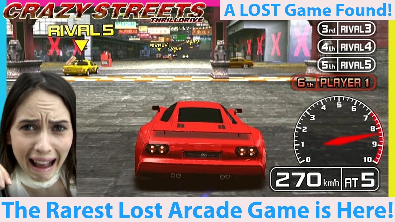 The RAREST Lost Arcade Racing Game Found! Playable NOW