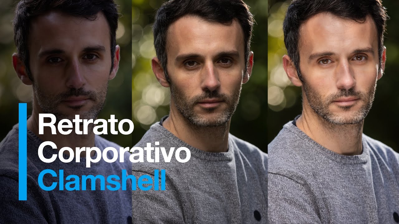 Retrato corporativo en exteriores con Flash