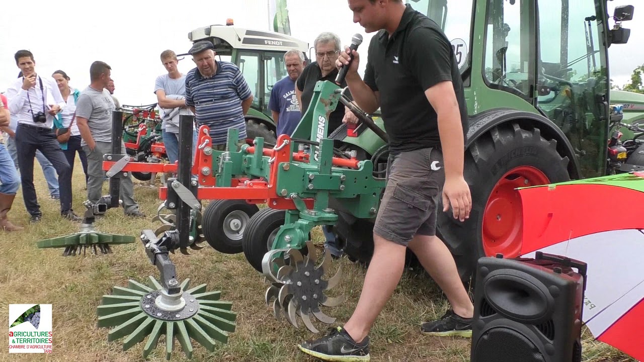 Travail sol sous rang vigne quelles solutions Cham Agri 81 par T Massol