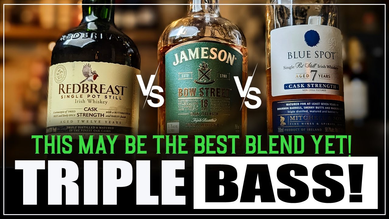 Ирландский виски-тур! Blue Spot, Jameson 18 Bow Street и Redbreast 12 Cask Strength! Triple Bass!